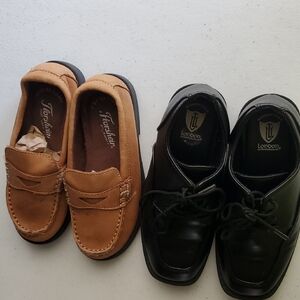 Florsheim Kids Moccasins in Brown and Black